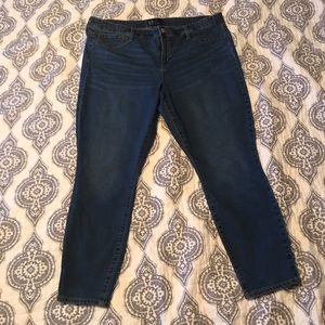 Gap Denim Leggings worn once! 34/18